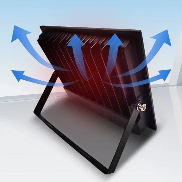 lampa zewnętrzna elewacyjna  halogen naświetlacz led dom ogród czujnik ruchu 6