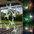 Lampy ogrodowe LED kolibry – zestaw dekoracyjny