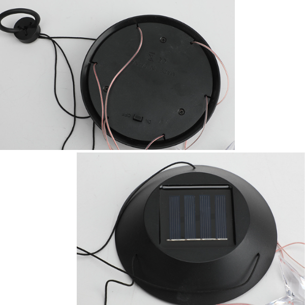 Lampki solarne LED Żuraw Origami IP44 – dekoracja balkonu