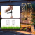 Lampa solarna LED RGB – panel solarny i pilot sterowania