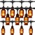 Girlanda świetlna LED z lampionami – dekoracyjne oświetlenie ogrodu