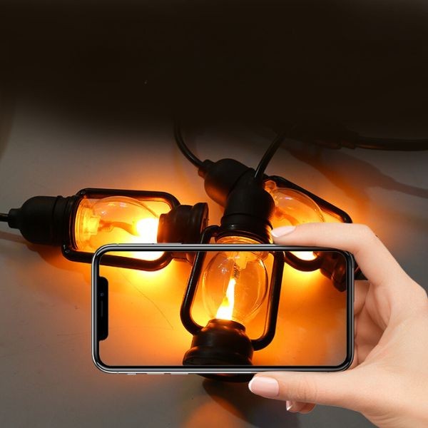 Girlanda LED lampiony – klimatyczne oświetlenie ogrodu