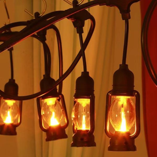 Girlanda LED lampiony – ciepłe światło dekoracyjne