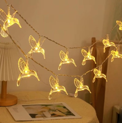 Girlanda LED kolibry – dekoracyjne oświetlenie wnętrza