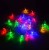 Lampa solarna LED ogrodowa – wielokolorowe światło RGB