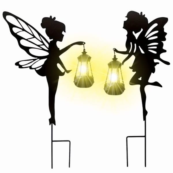 Lampy solarne LED ogrodowe – zestaw dekoracyjnych wróżek