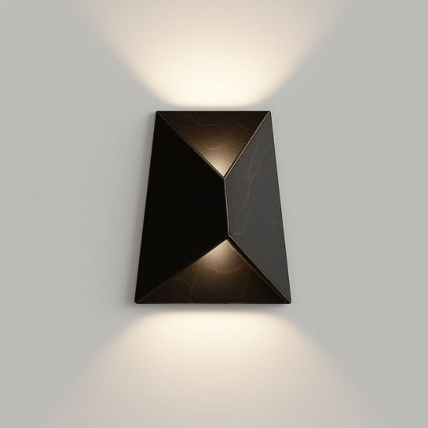 Kinkiet LED 10W IP65 – frontowy widok dwukierunkowego światła o barwie neutralnej