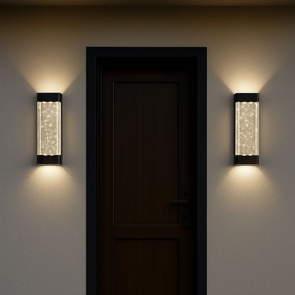 Kinkiet LED 12W zewnętrzny IP65 – biała lampa elewacyjna o neutralnej barwie światła