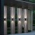 Nowoczesna lampa LED 6W do fasady – aluminiowy kinkiet w aranżacji nocnej