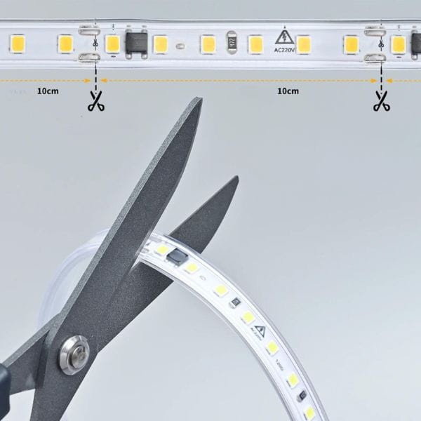 taśma Led 230V SMD biała oświetlenie led (1)