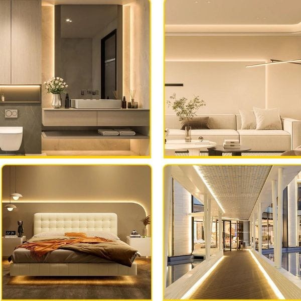 taśma Led 230V SMD biała oświetlenie led (6)