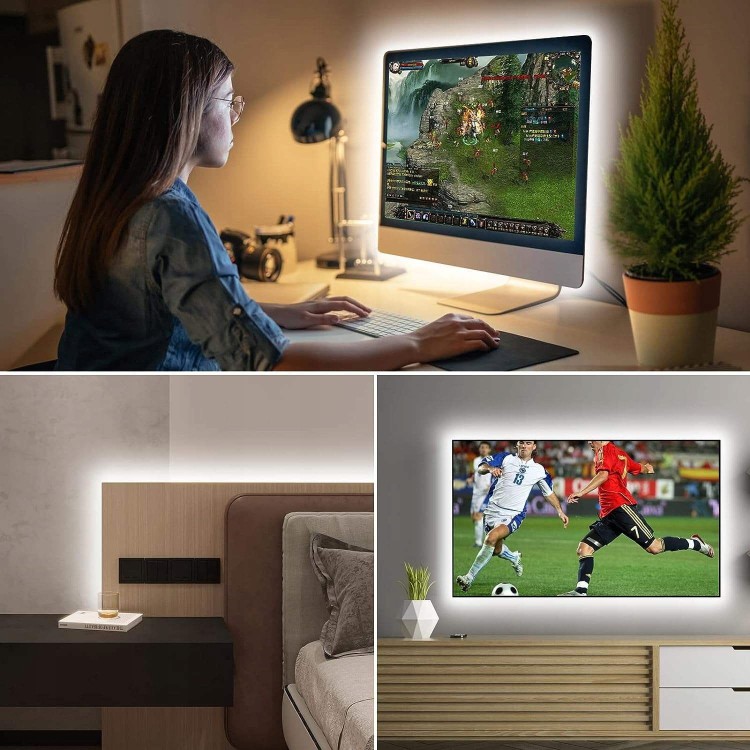 taśma led 24v oświetlenie salonu sypialni oświetlenie ciągłe COB (9)