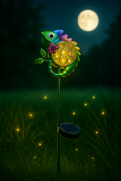 Lampy solarne LED do ogrodu – nastrojowe oświetlenie nocne