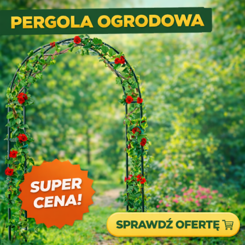 Estetyczna i trwała pergola, która doskonale sprawdzi się jako podpora dla roślin pnących i ozdoba każdej przestrzeni ogrodowej.