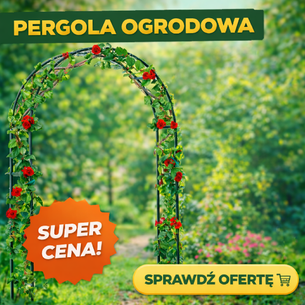 Estetyczna i trwała pergola, która doskonale sprawdzi się jako podpora dla roślin pnących i ozdoba każdej przestrzeni ogrodowej.