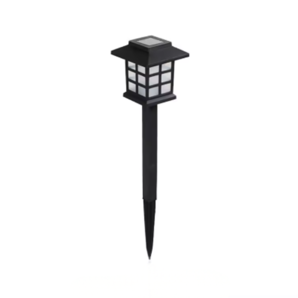 solarna lampa LED ogrodowa czarna w stylu japońskim z grotem do wbicia w ziemię.png