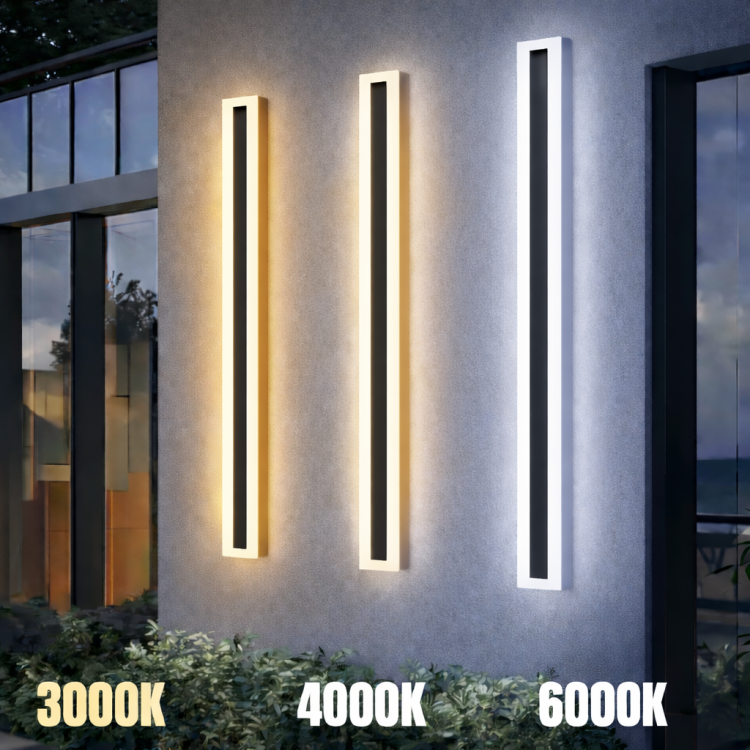 Kinkiety elewacyjne LED 150 cm 6000K na nowoczesnej fasadzie.png