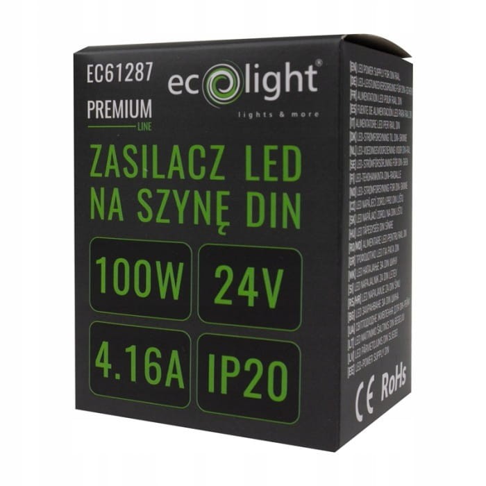 Zasilacz na szynę DIN PREMIUM 24V 100W 3