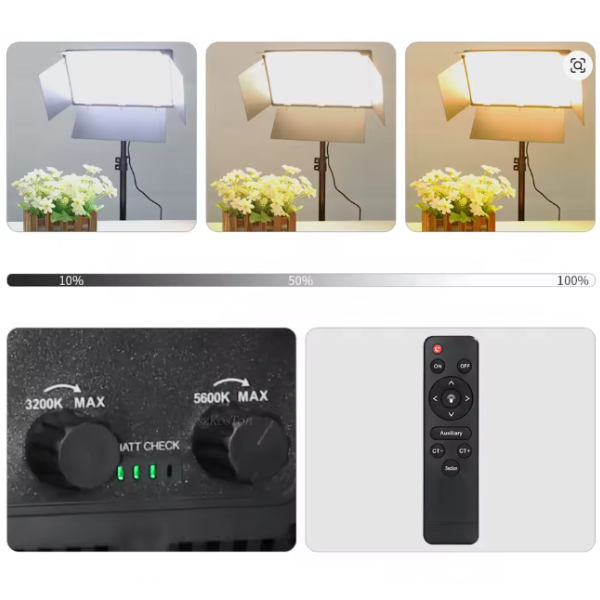 Lampa do fotografii produktowej i wideo z akumulatorami Li-Ion.png