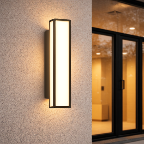 kinkiet lampa zewnętrzna led elewacyjna zewnętrzna dom taras