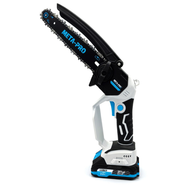 Akumulatorowa pilarka łańcuchowa 21V 1000W z prowadnicą 20 cm – kompaktowa piła do cięcia