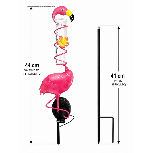 wymiary lampy solarnej flaming 44 cm wysokość 41 cm szpikulec.png