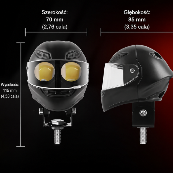 motocyklowe światło led w kształcie kasku dodatkowa lampa przeciwmgielna.png