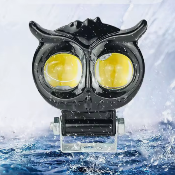 Wodoodporna lampa LED owl eye do motocykla, quada i skutera 12V.png