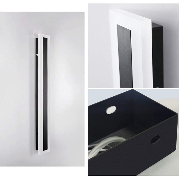 minimalistyczna lampa elewacyjna