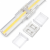 Złączka LED COB 10mm IP67 połączenie taśmy LED przed i po podłączeniu szybki montaż bez lutowania.png