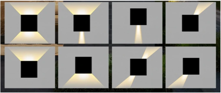 Dzięki klasie szczelności IP65 lampa doskonale sprawdzi się na elewacji domu, tarasie, balkonie, przy wejściu do budynku oraz w ogrodzie.