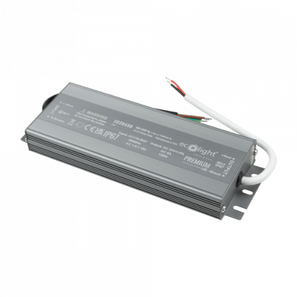 wodoodporny zasilacz 120w 24v
