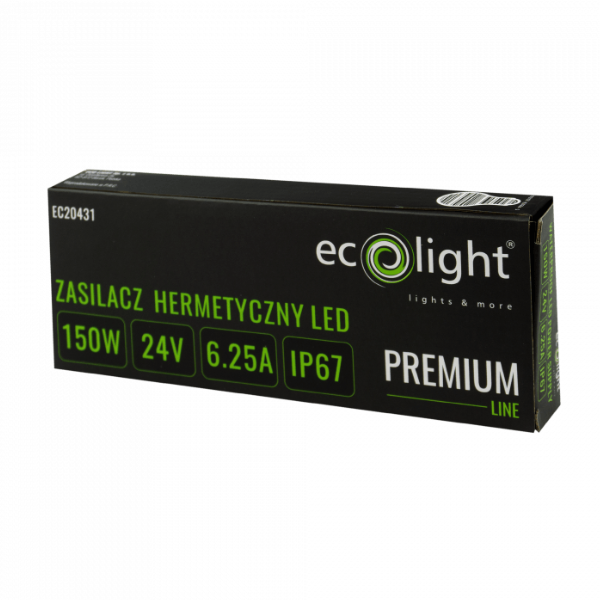 zasilacz wodoodporny 24v 150 w