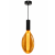 Lampa wisząca loft E27 z dekoracyjną żarówką LED filament Amber 1800–2000K.png