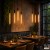 Lampa loftowa LED E27 z żarówką Amber 61 cm – ciepłe dekoracyjne światło do restauracji, baru i kawiarni