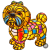 Lampka LED piesek Shih Tzu 14 × 14 × 7 cm z kablem USB 97 cm.png