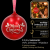 Świecąca i grająca bombka choinkowa LED Merry Christmas, trzy tryby świecenia i odtwarzanie muzyki Bluetooth