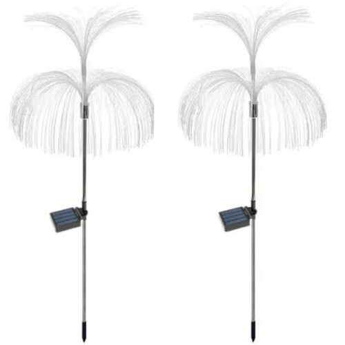 Lampy solarne PIÓROPUSZ – zestaw 2 sztuki