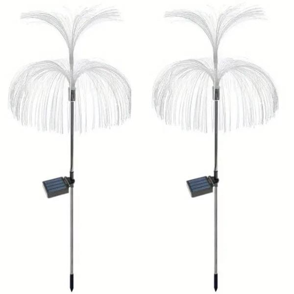 Lampy solarne PIÓROPUSZ – zestaw 2 sztuki