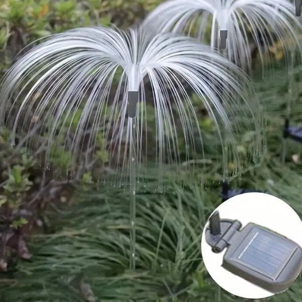 Lampy solarne MEDUZA – efekt wodnej kaskady