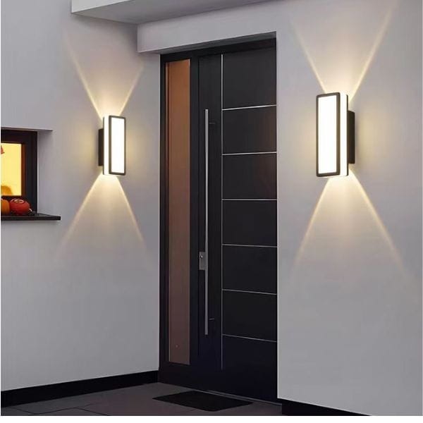 kinkiet lampa zewnętrzna led elewacyjna zewnętrzna dom taras