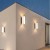 Lampa kinkiet Led elewacyjna zewnętrzna minimalistyczna dom taras