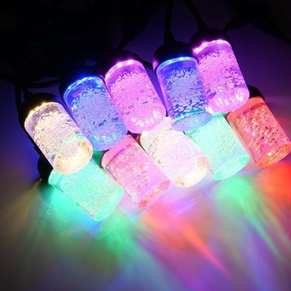 Girlanda ogrodowa LED multikolor – dekoracja