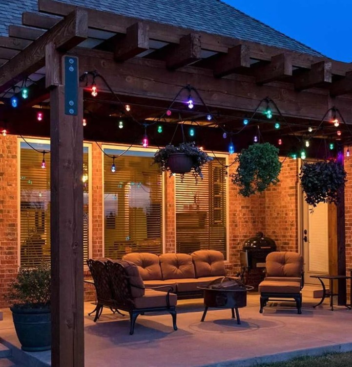 Girlanda LED multikolor – dekoracja nocna