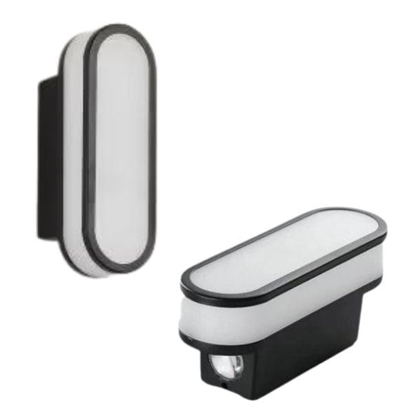 Elewacyjna zewnętrzna aluminiowa Lampa LED kinkiet dom budynek 12