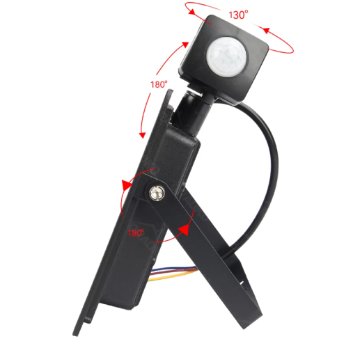 Halogen Lampa naświetlacz Led czujnik ruchu dom ogród 2